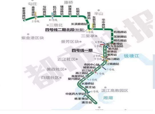 杭州地铁4号线二期工程